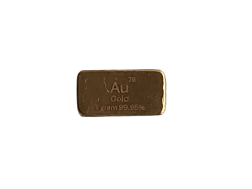 1g gold bullion