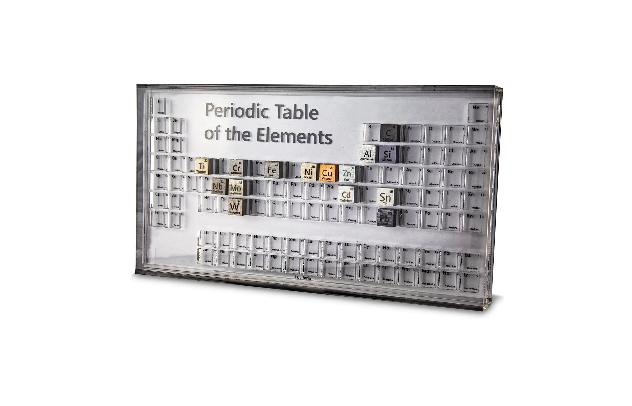 25.4mm Cubes Display Case
