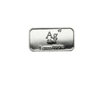 Silver .999 1 Gram Bar — metal bar specimen for collectors