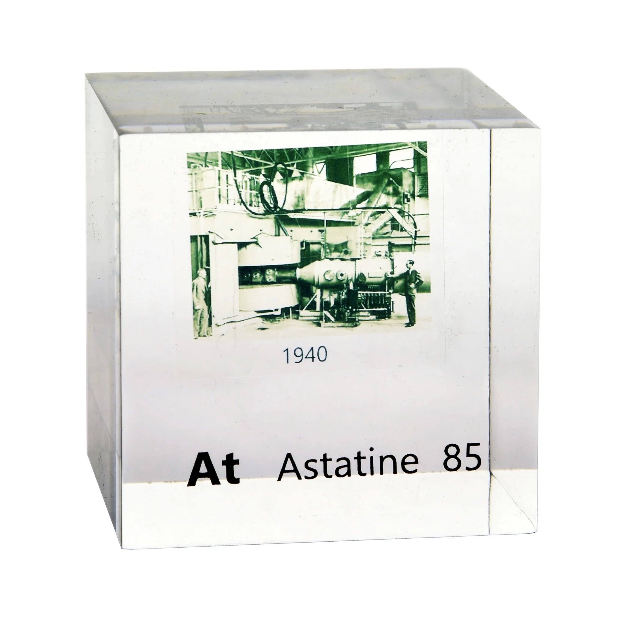 Astatine 50mm Lucite Cube