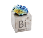 Bismuth Metal Cube 99.99% — metal cube element sample for collectors