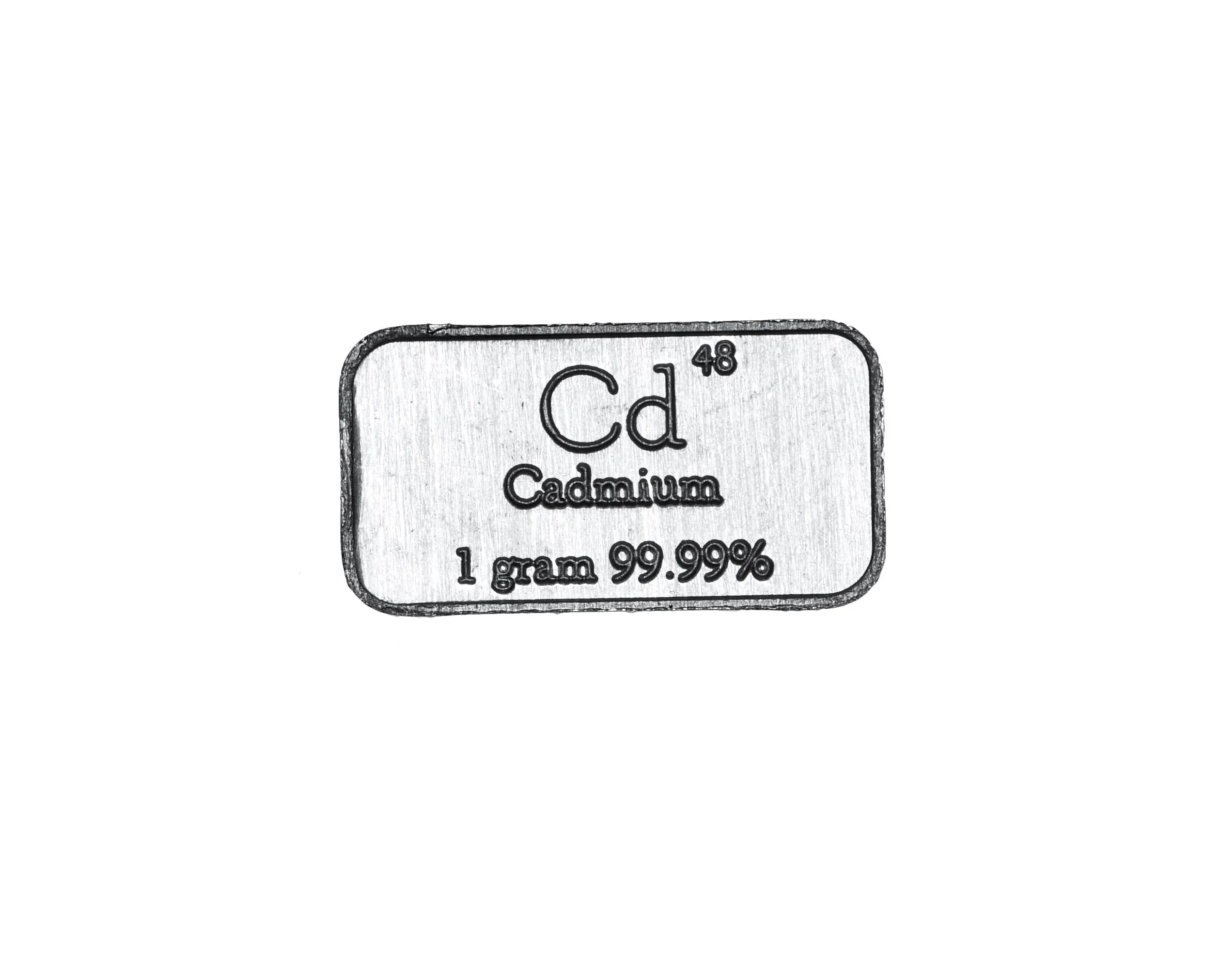 Cadmium .9999 1 Gram Bar