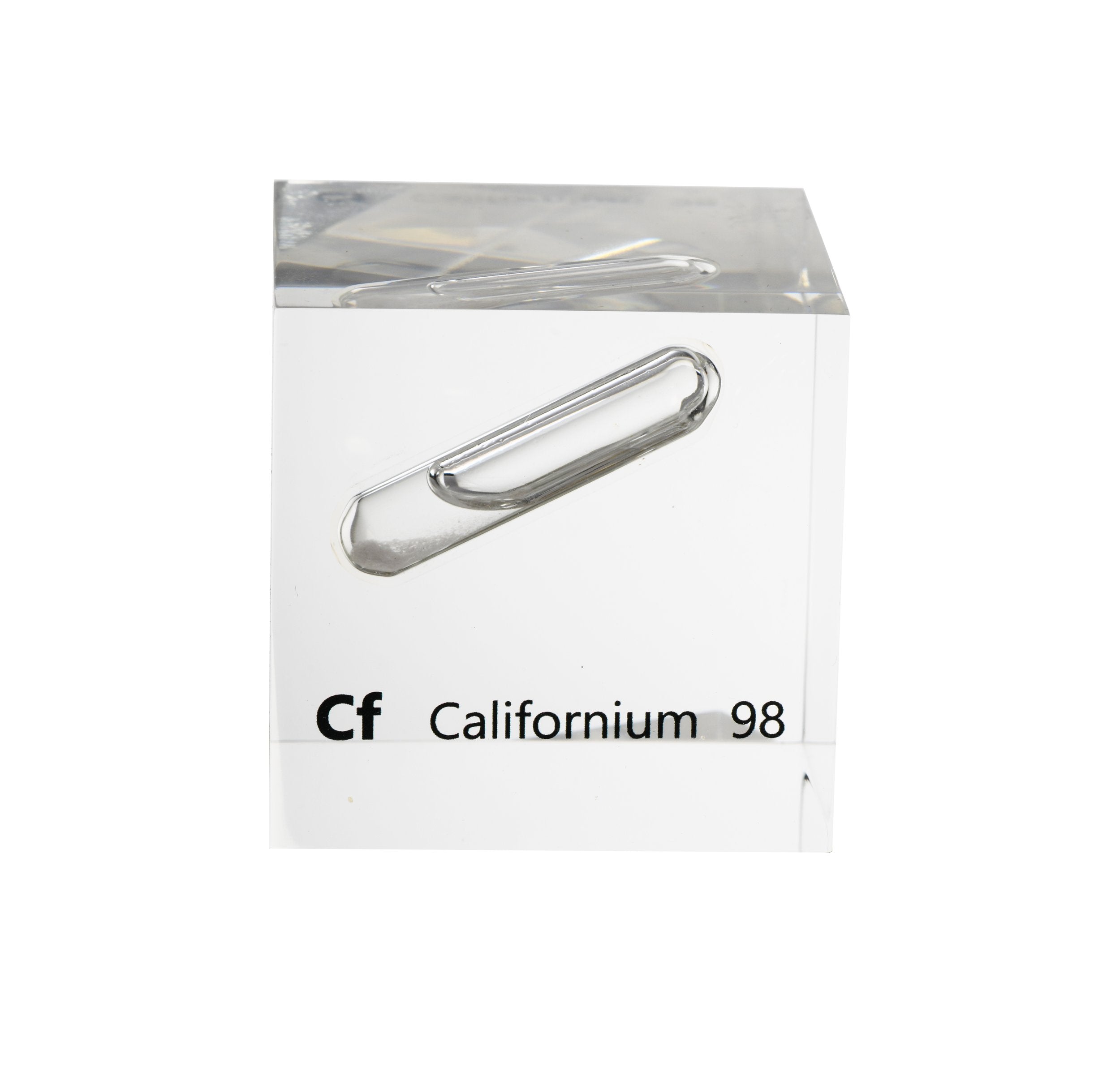 Californium 50mm Lucite Cube