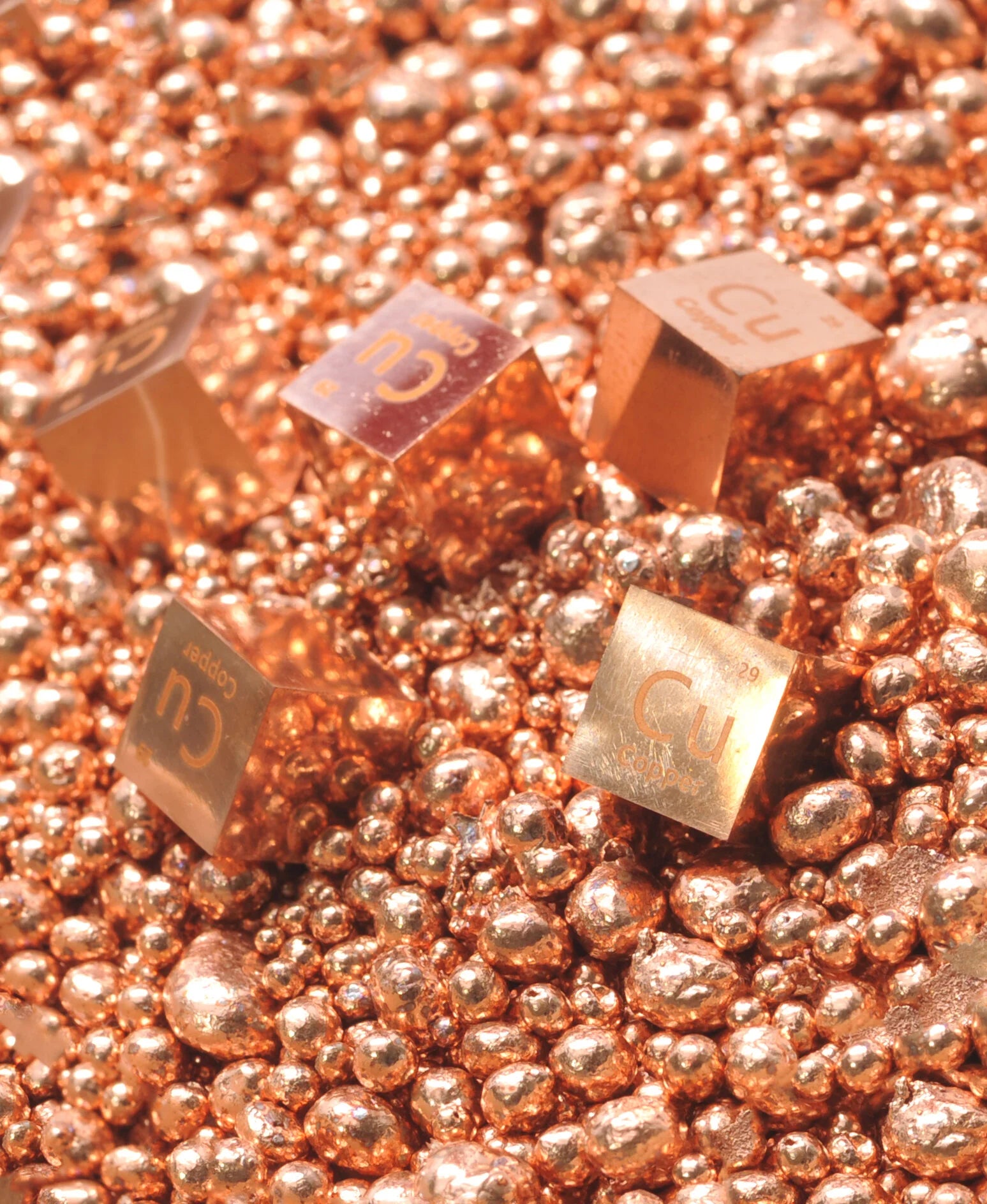 Copper Mirror Cube