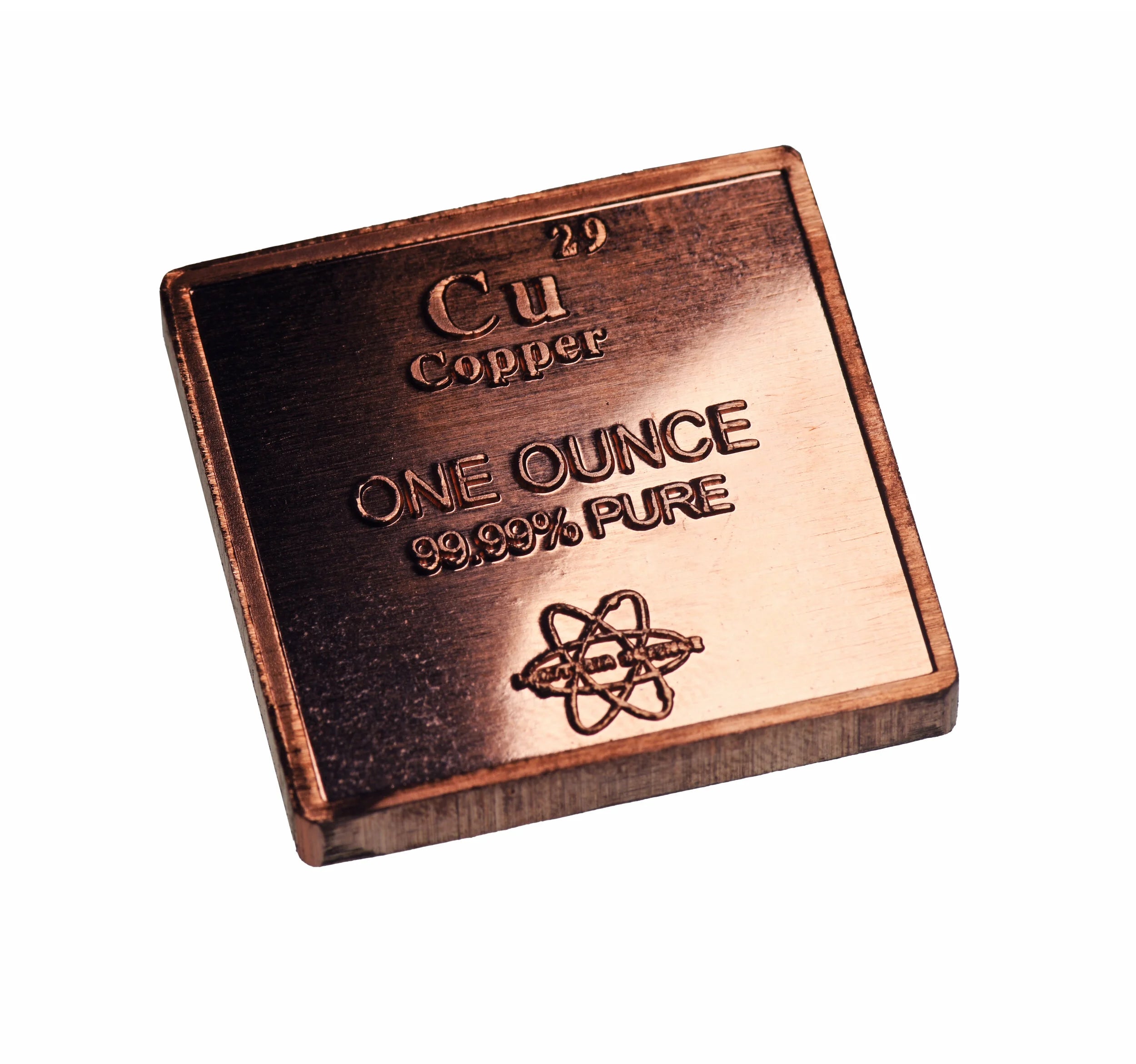 Copper .9999 1 oz Bar
