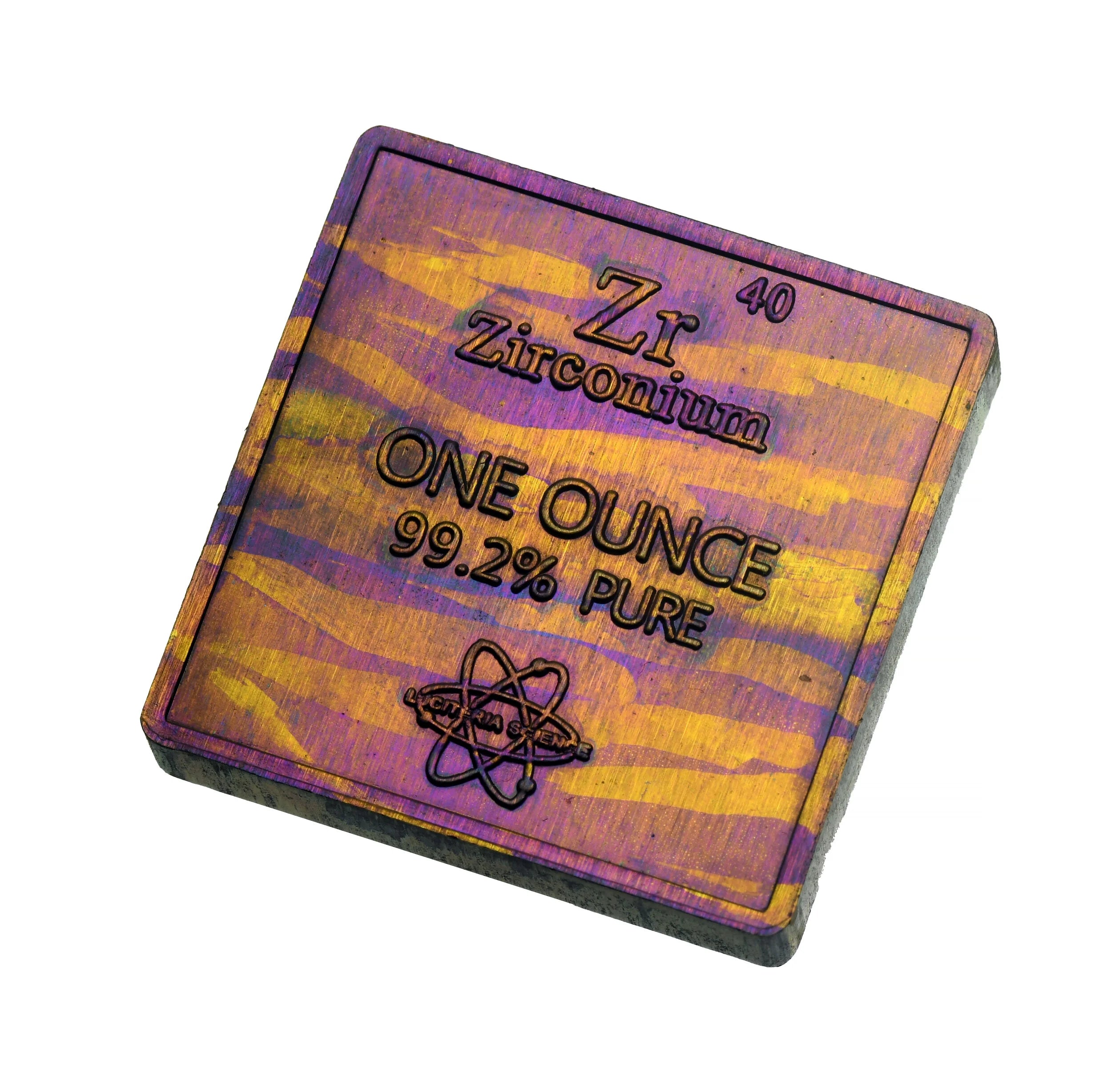 Zirconium .992 1 oz Bar