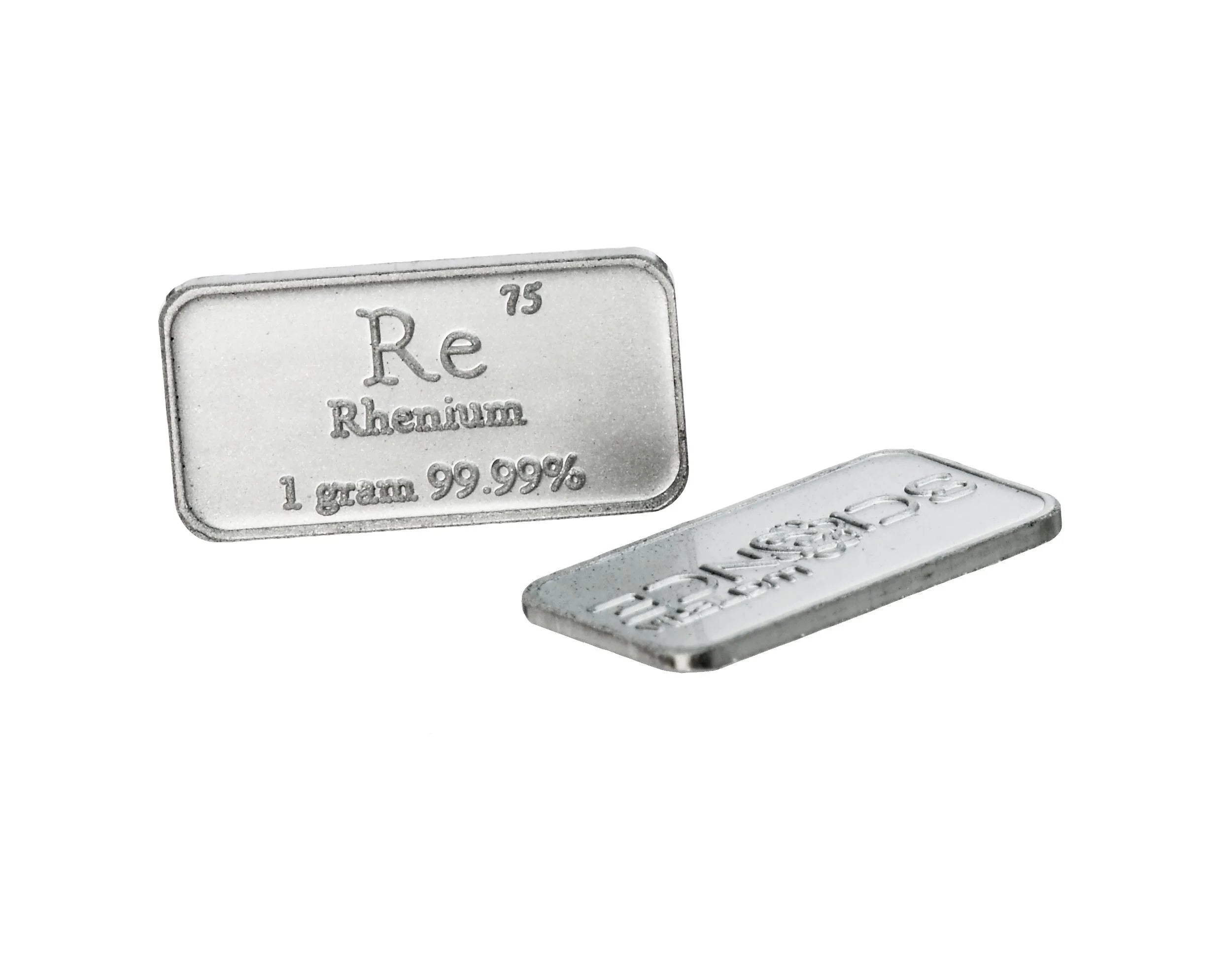 Rhenium .9999 1 Gram Bar
