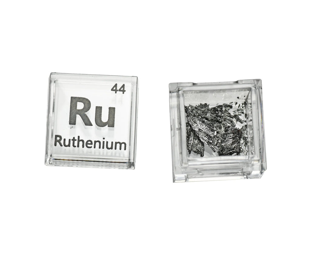 Ruthenium Cube 99.95% — metal cube element sample for collectors