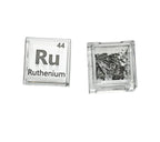 Ruthenium Cube 99.95% — metal cube element sample for collectors