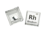 Rhodium Metal Cube 99.95%