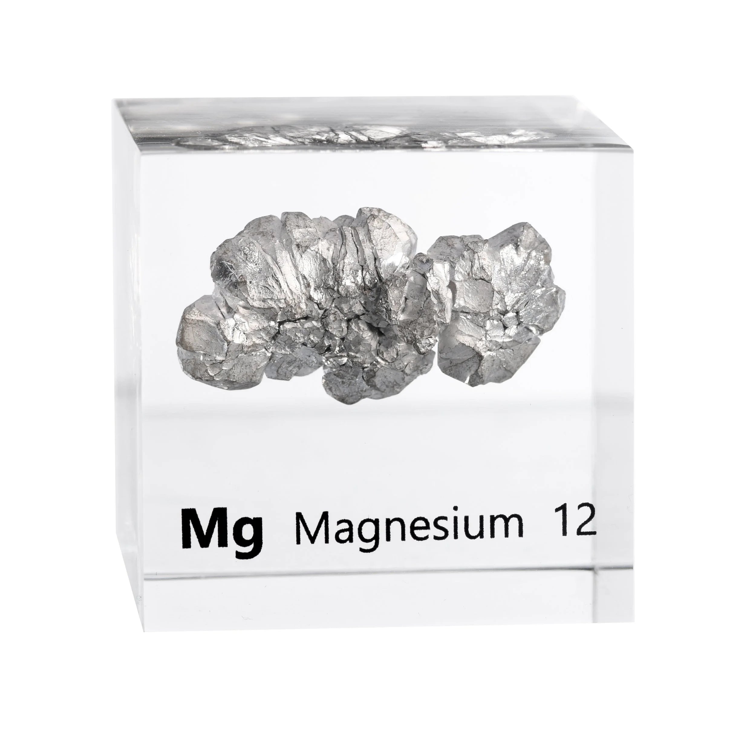 Magnesium 50mm Lucite Cube