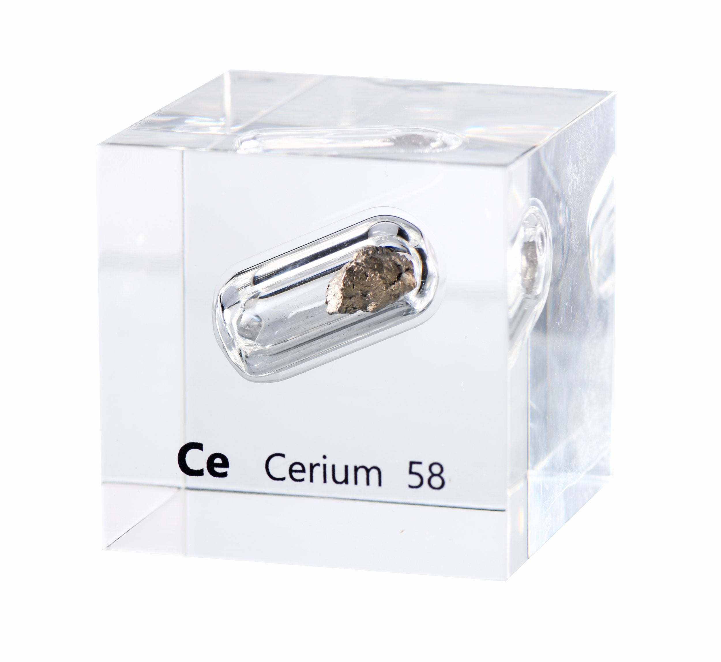 Cerium 50mm Lucite Cube