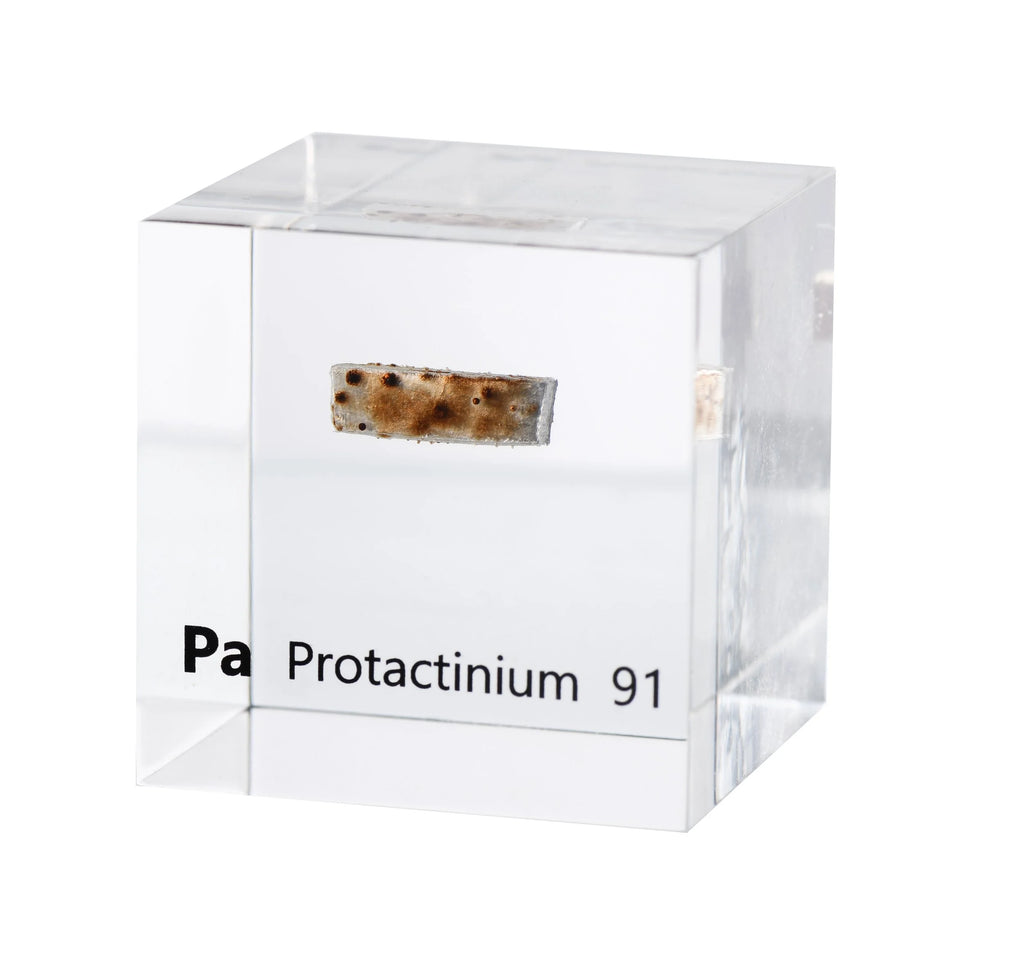 Protactinium 50mm Lucite Cube