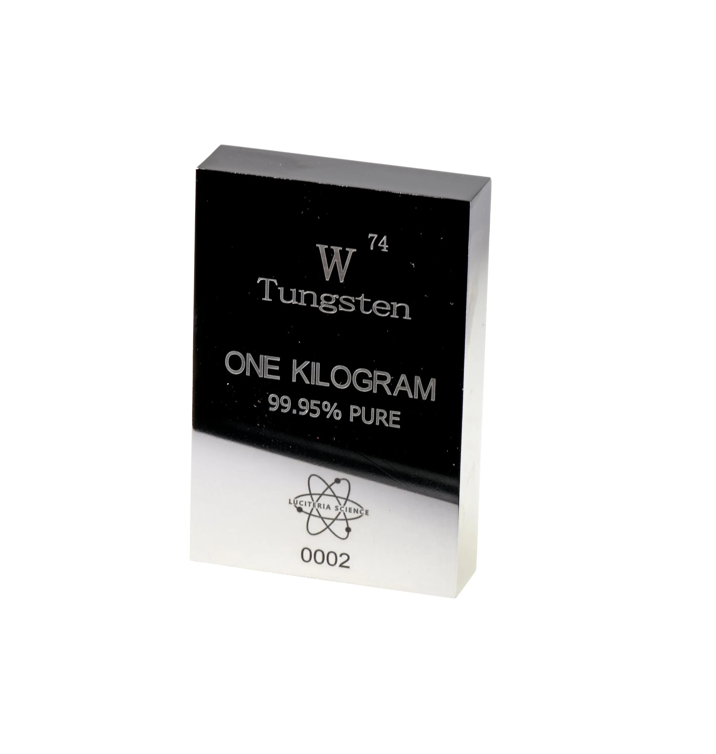 Tungsten .9995 Kilo Bar