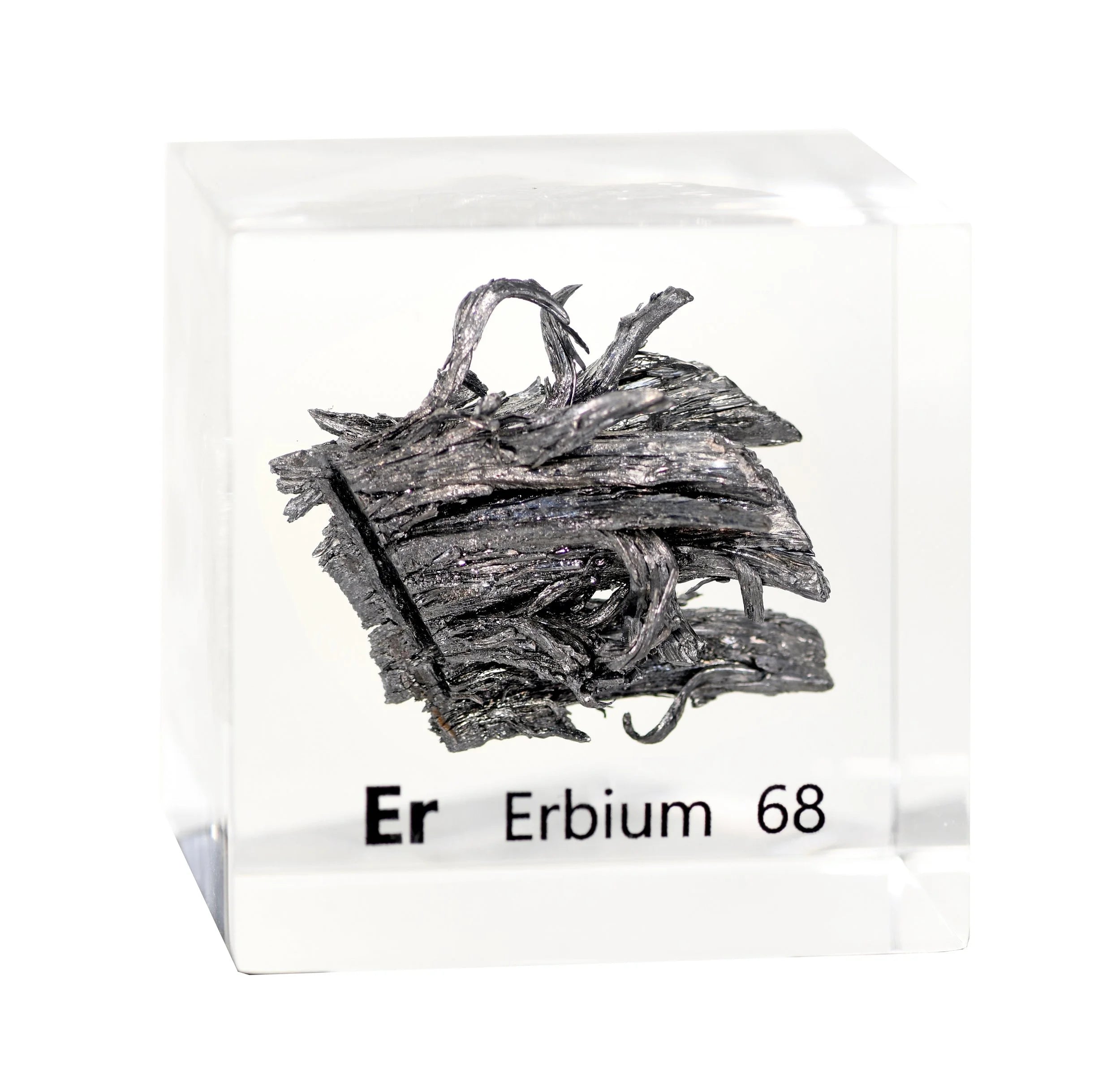 Erbium 50mm Lucite Cube