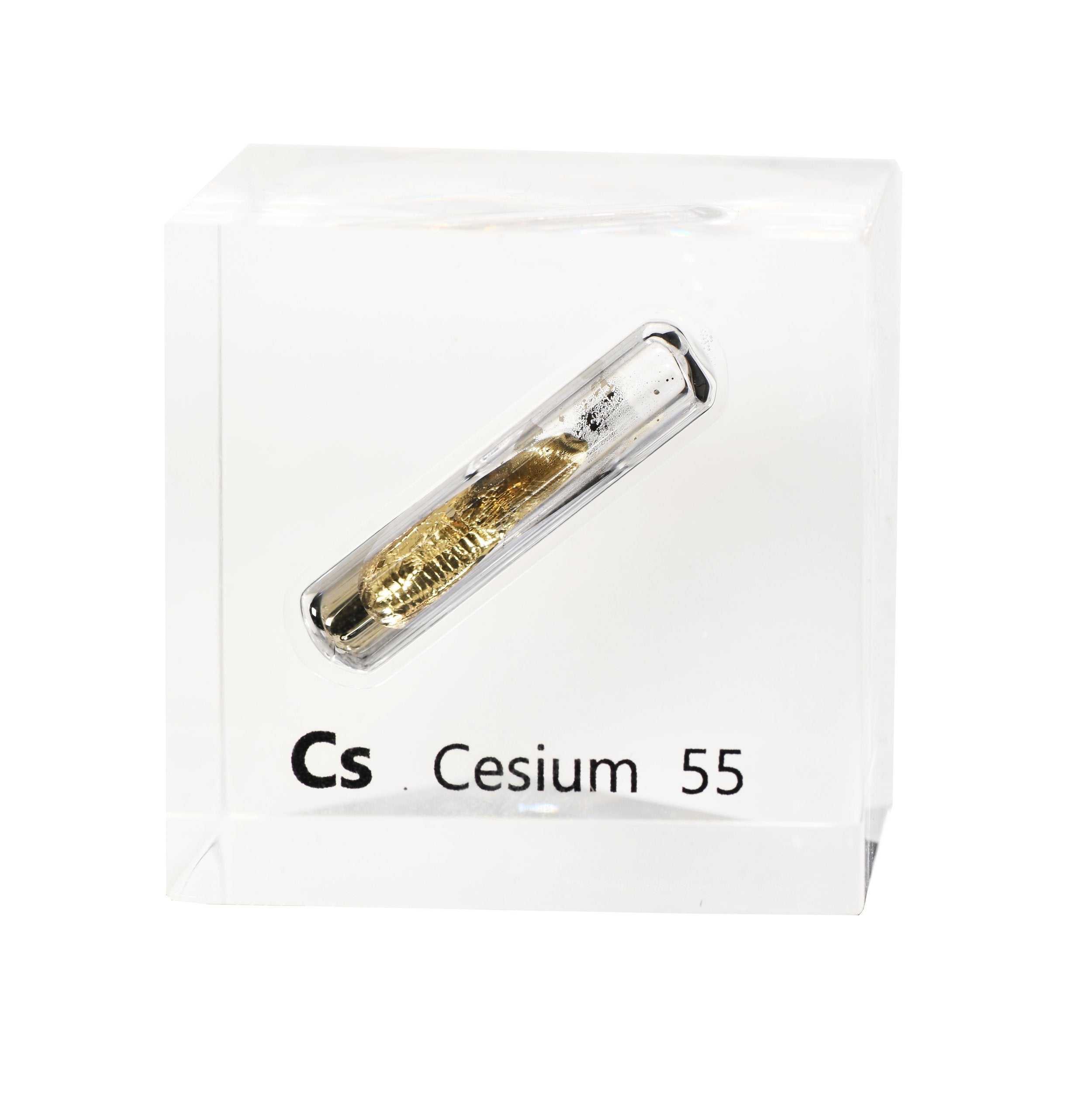Cesium 50mm Lucite Cube