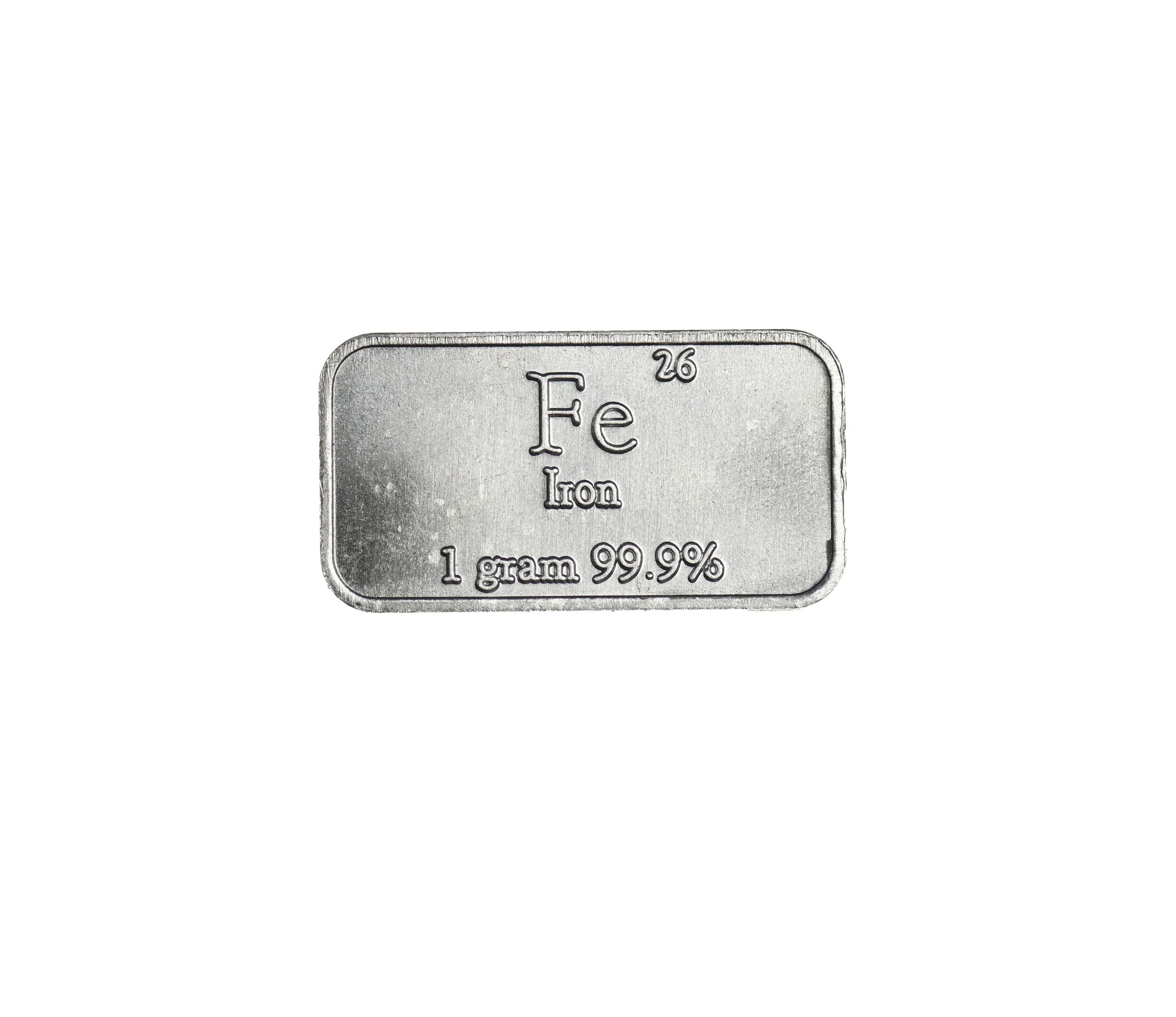 Iron .999 1 Gram Bar