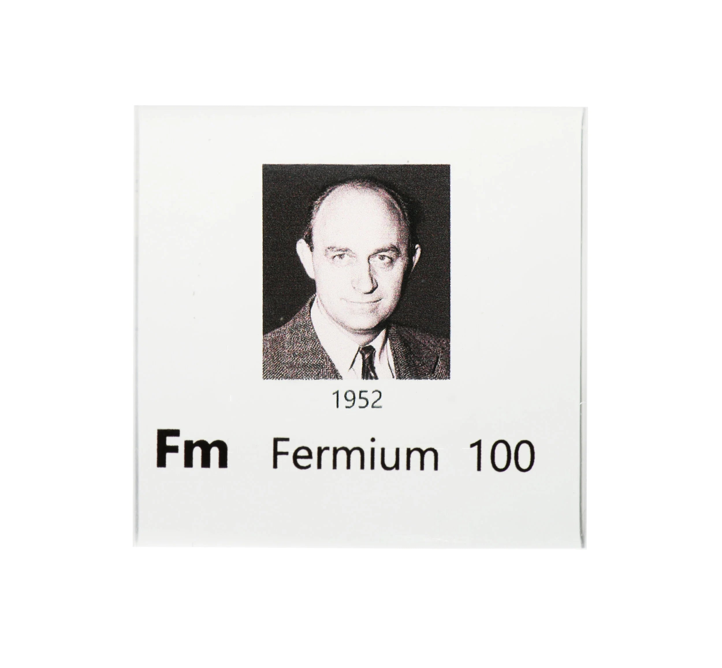 Fermium 50mm Lucite Cube