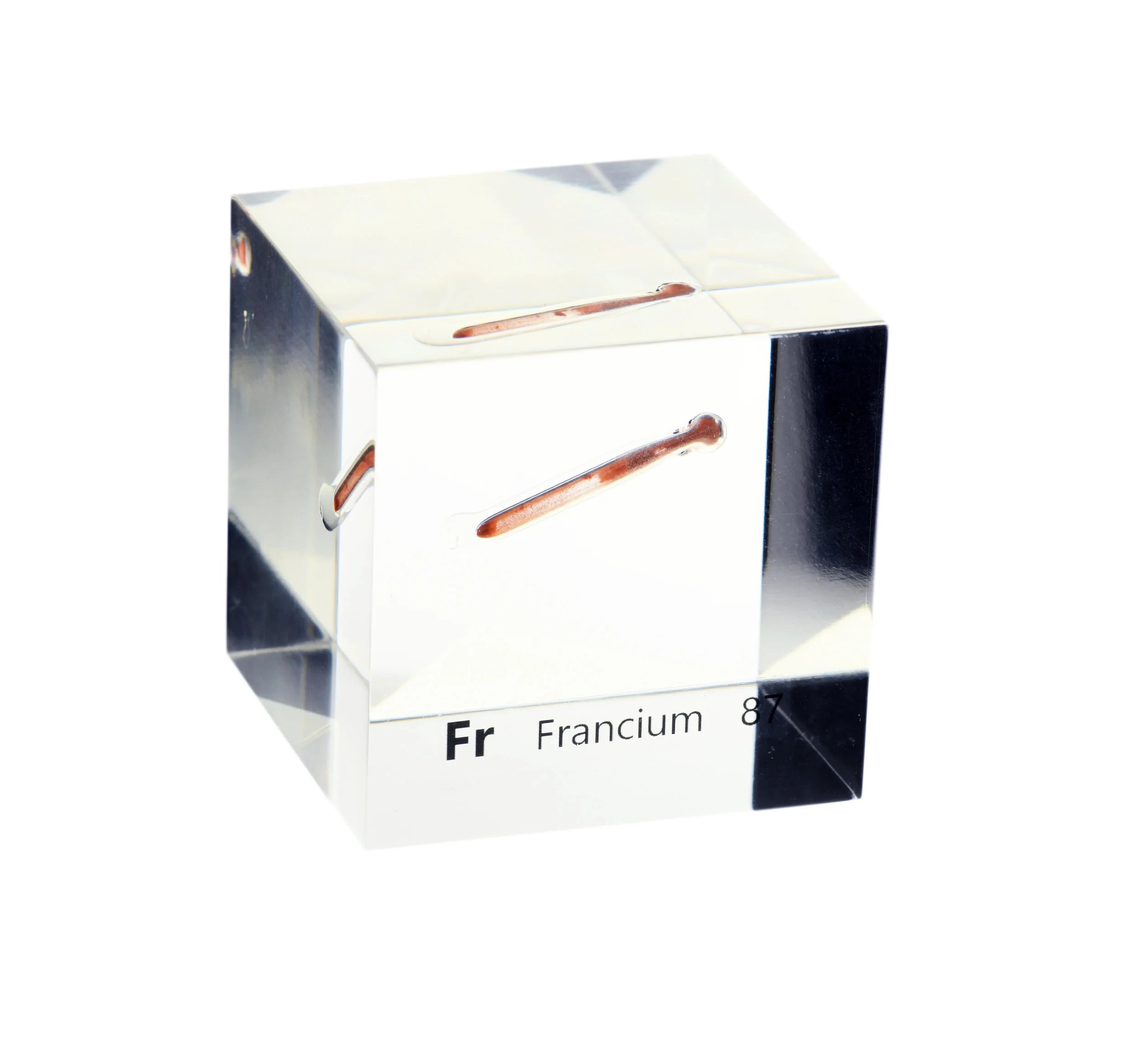 Francium 50mm Lucite Cube