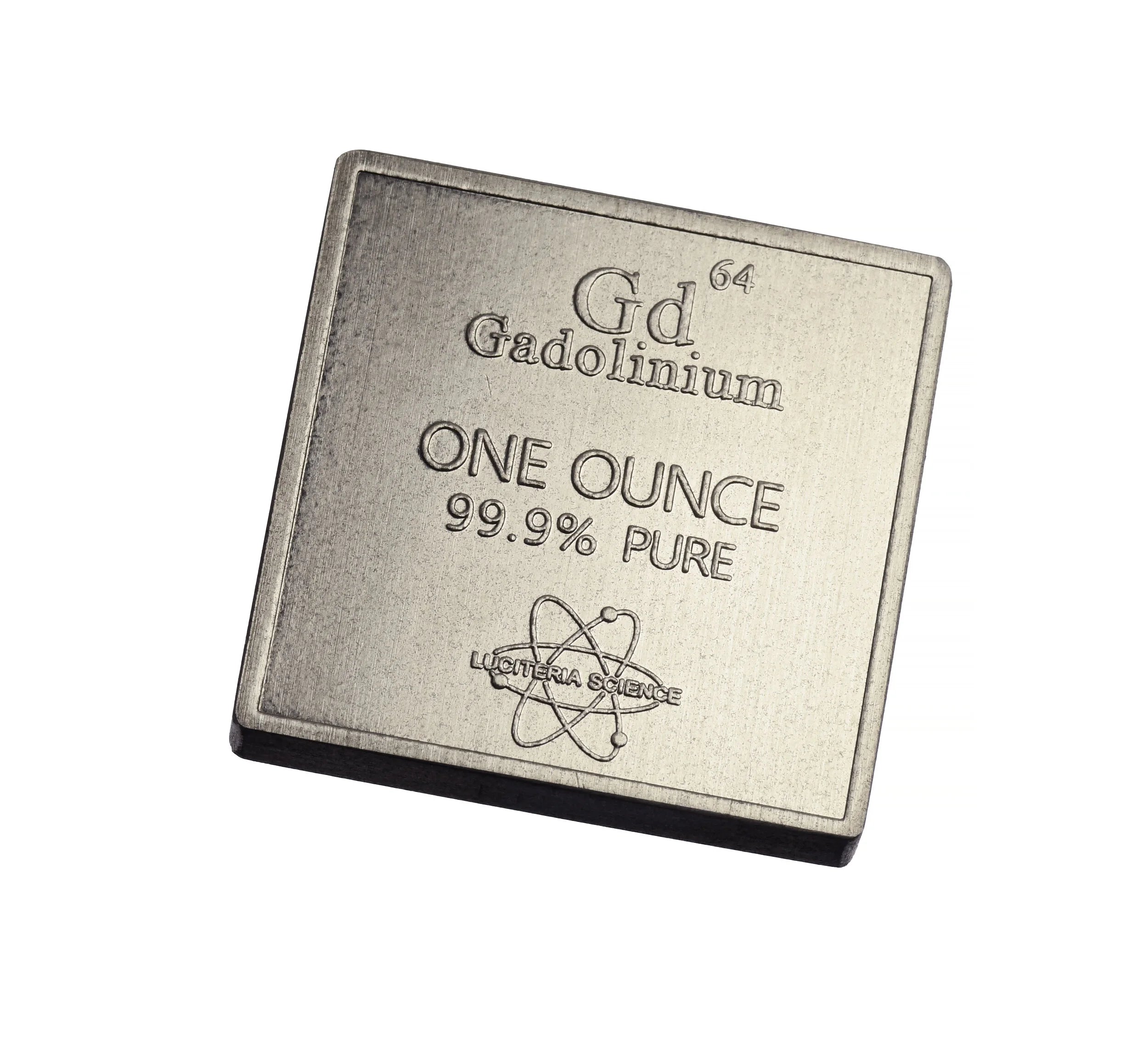 Gadolinium .999 1 oz Bar