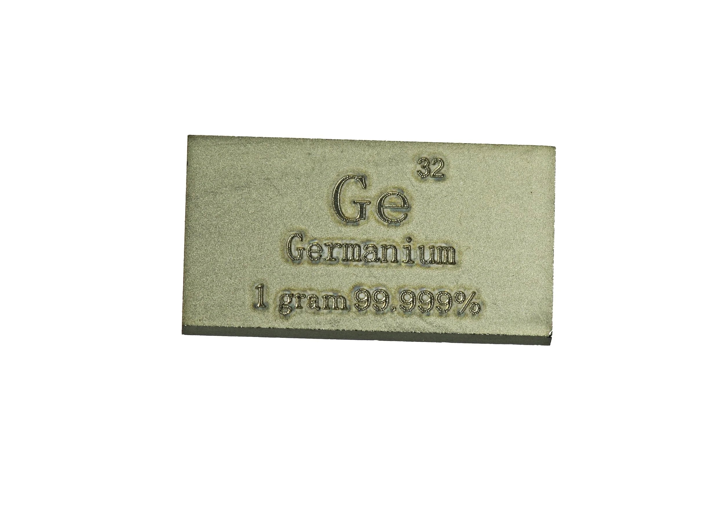Germanium .99999 1 Gram Bar