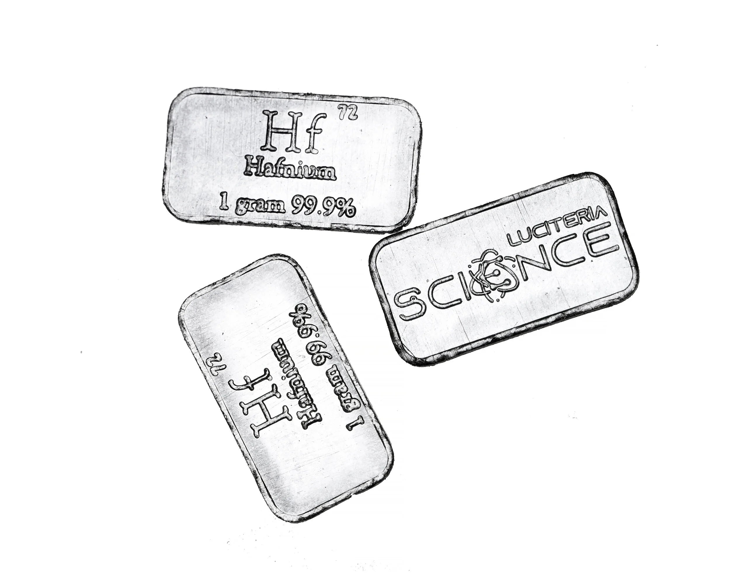 Hafnium .999 1 Gram Bar