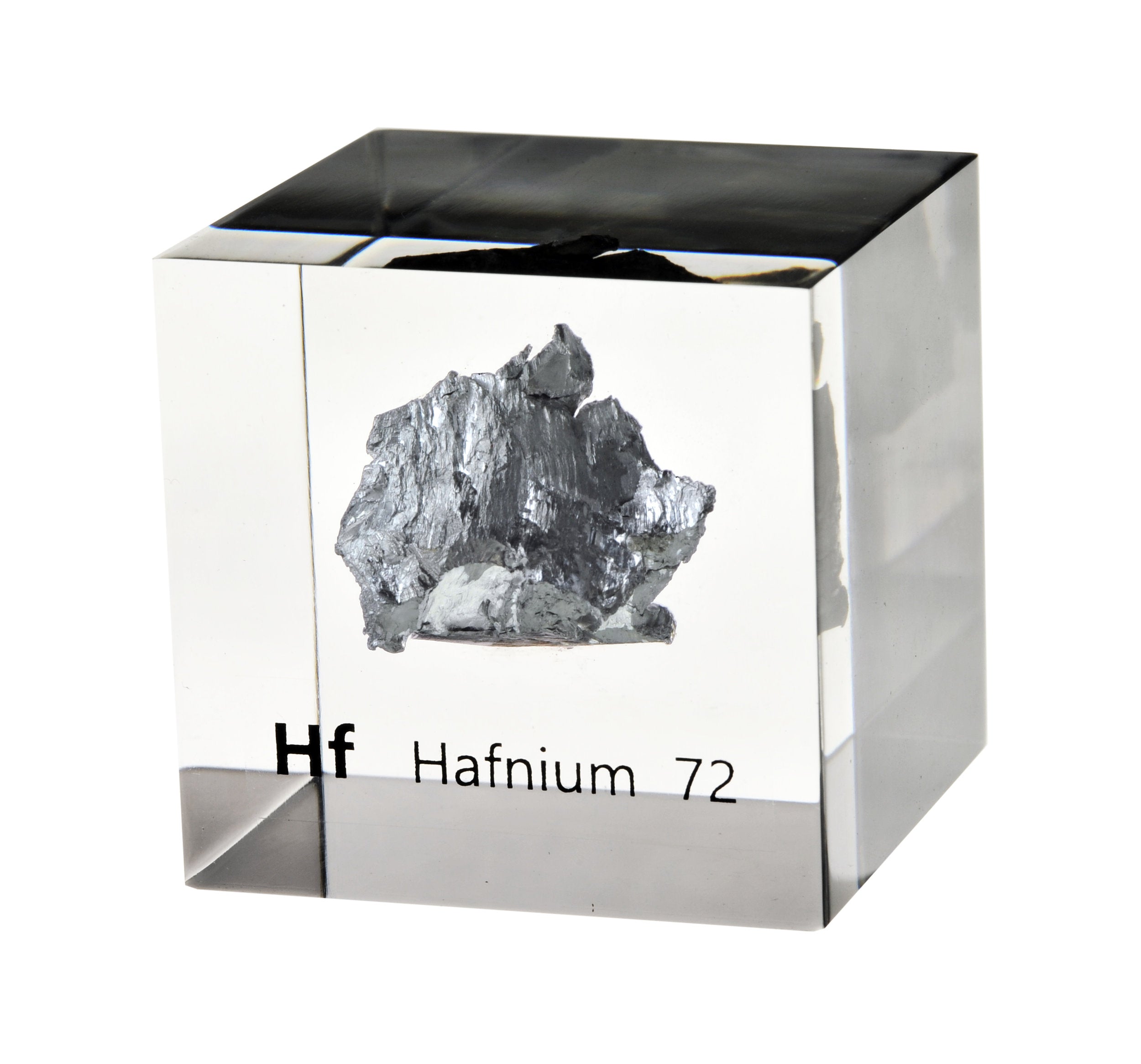 Hafnium 50mm Lucite Cube