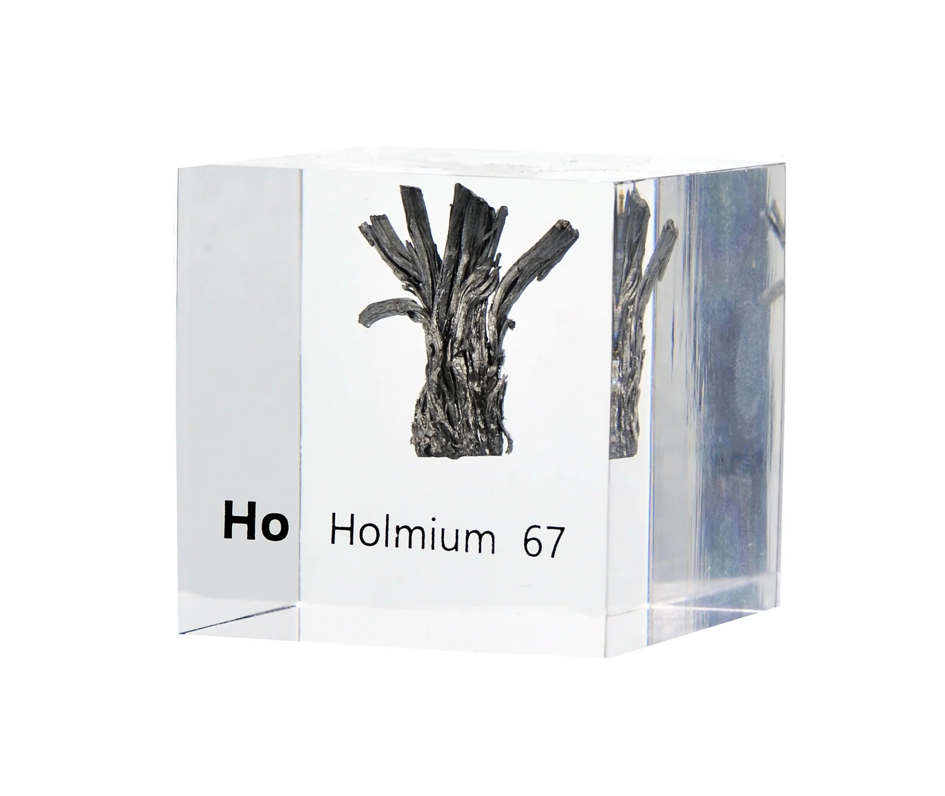 Holmium 50mm Lucite Cube