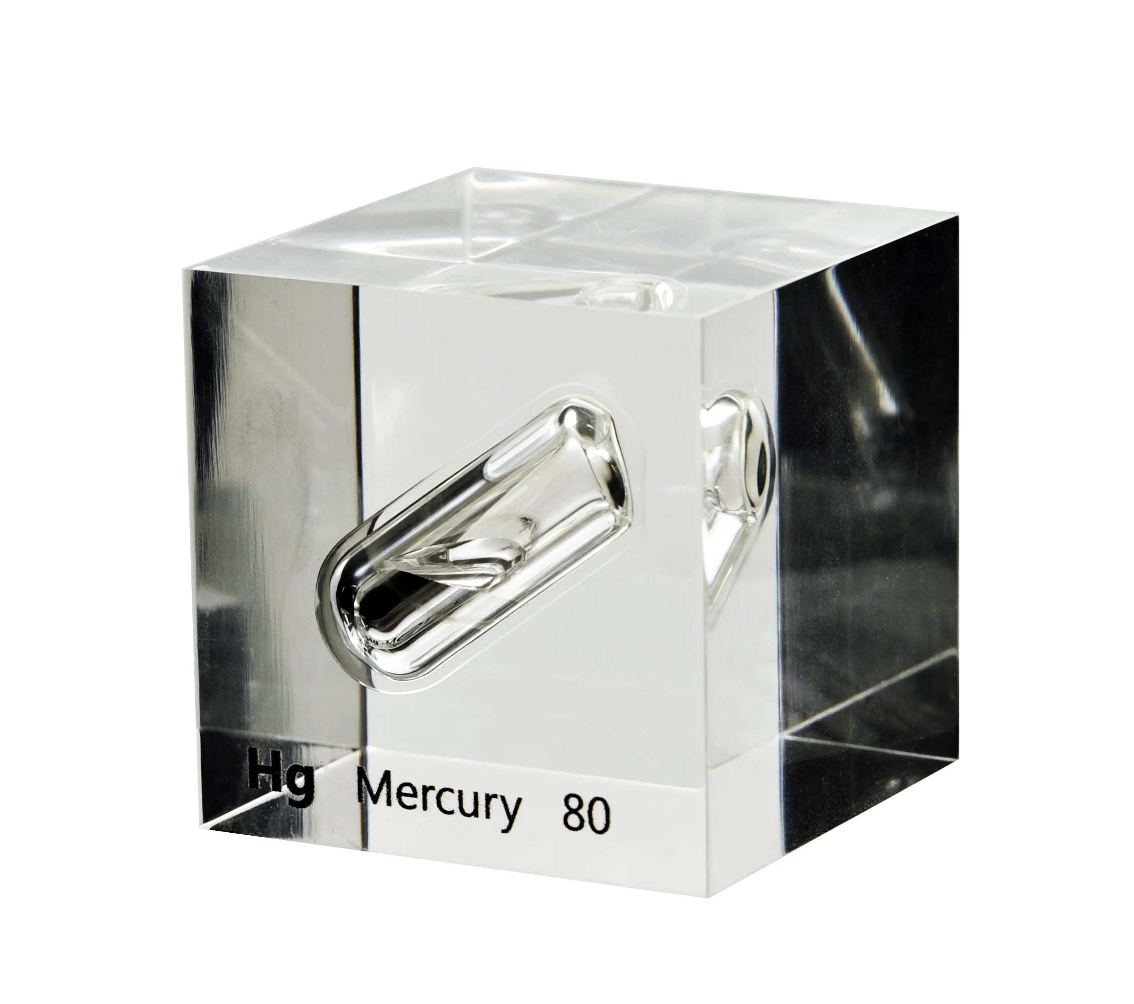 Mercury 50mm Lucite Cube