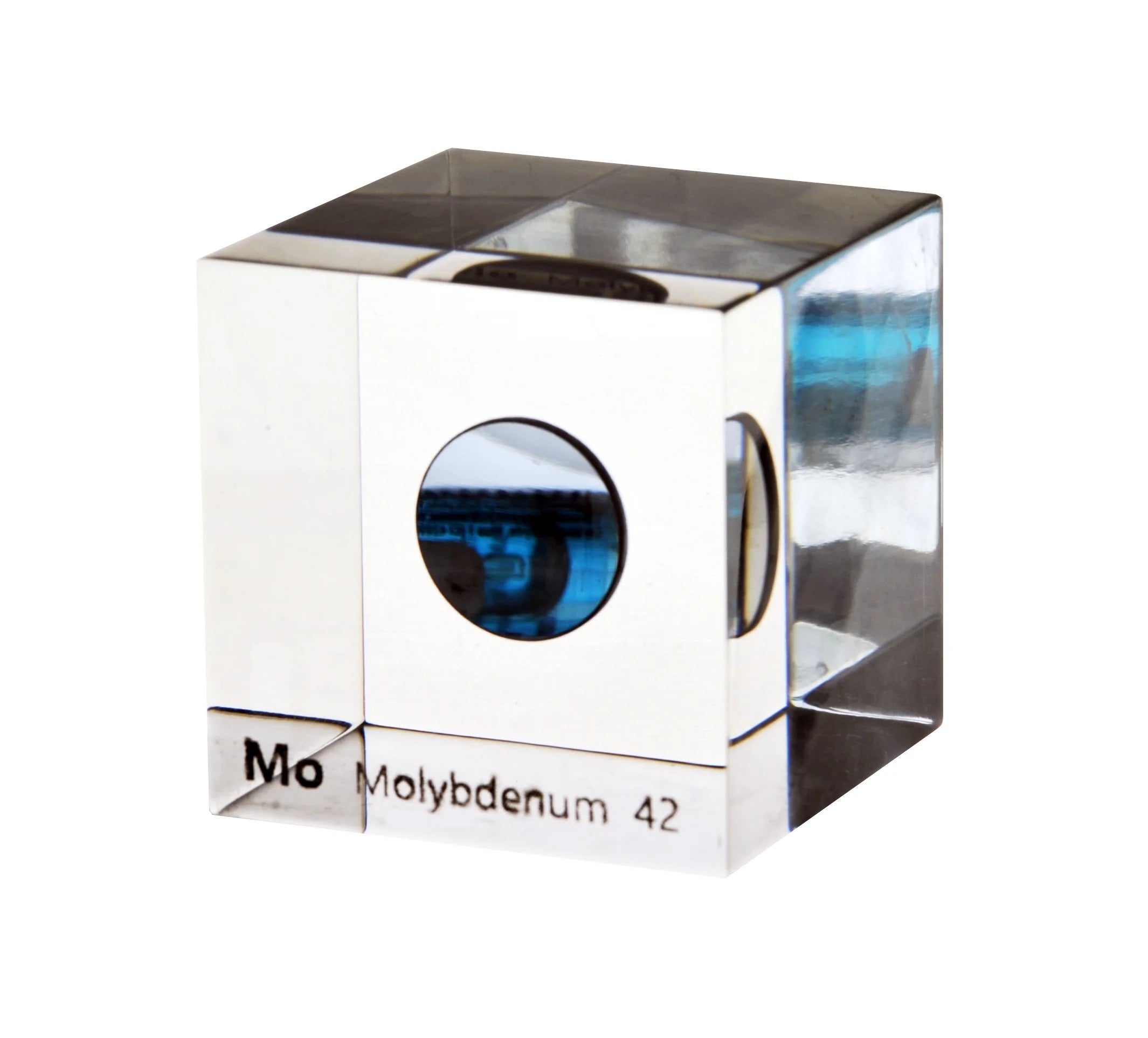 Molybdenum 50mm Lucite Cube