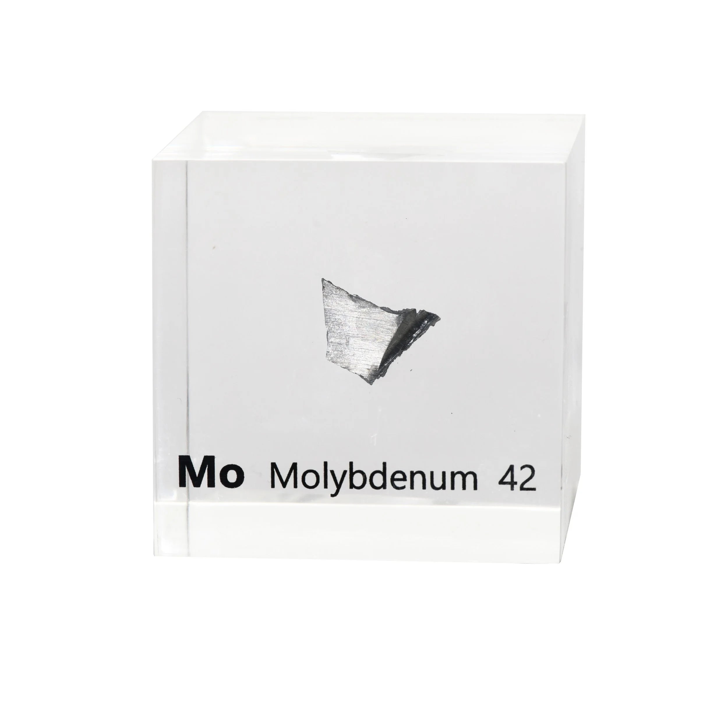 Molybdenum 50mm Lucite Cube