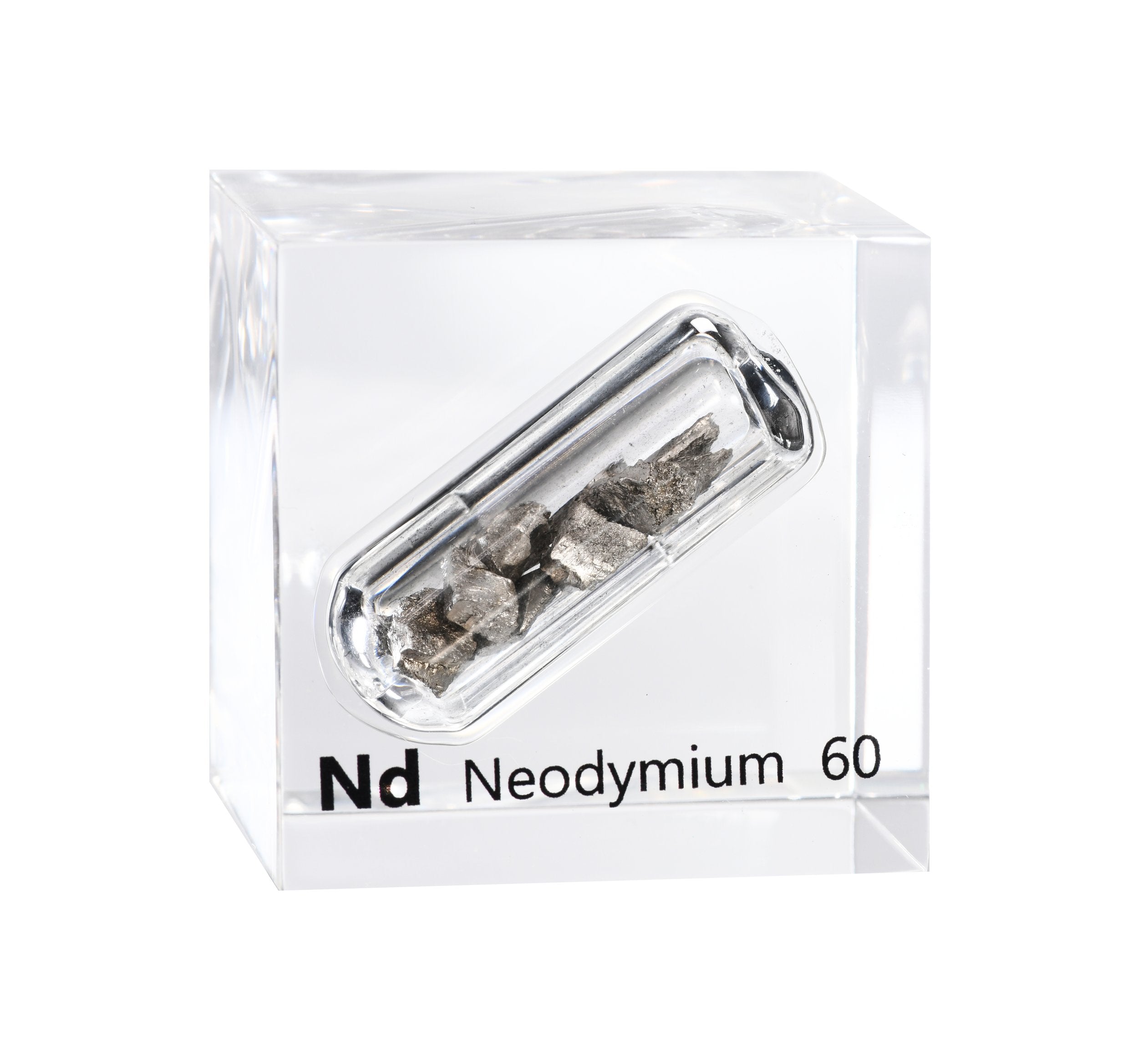 Neodymium 50mm Lucite Cube