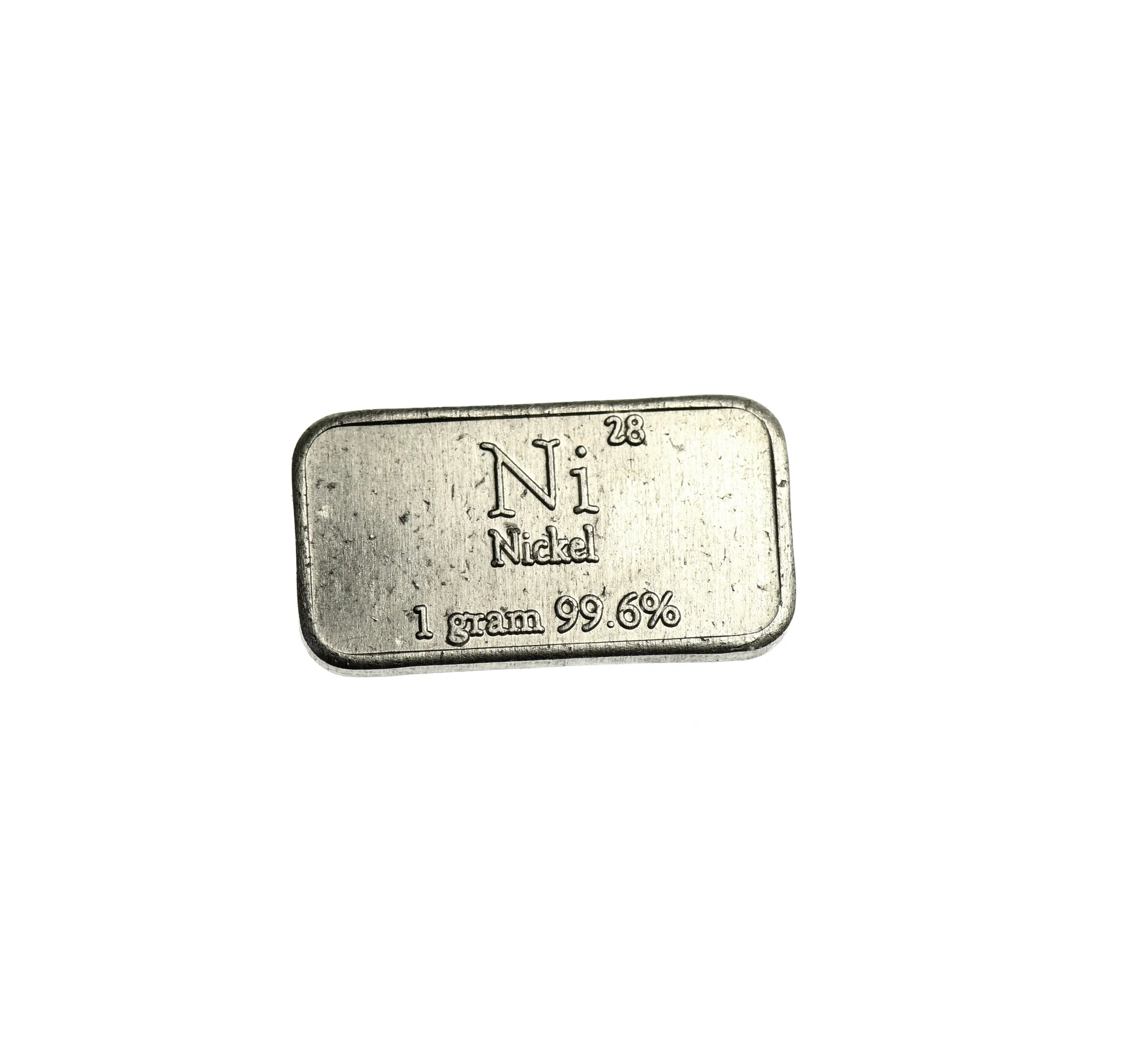 Nickel .996 1 Gram Bar