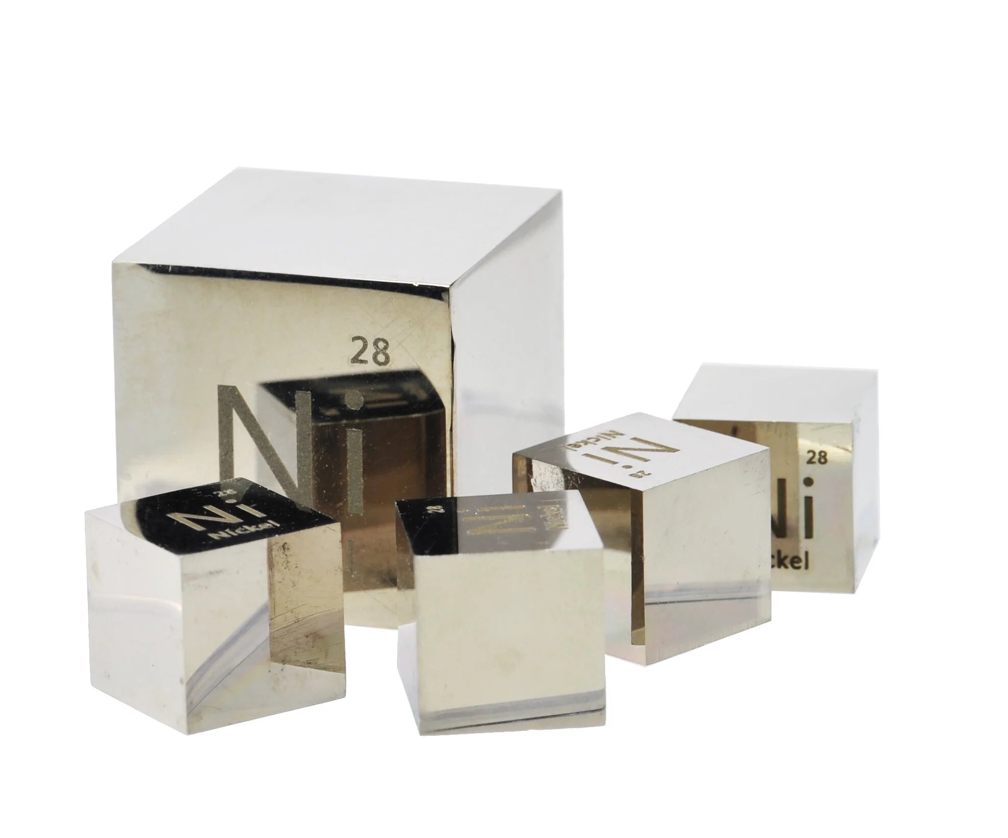 Nickel Mirror Cube