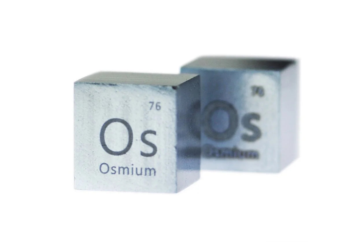 Osmium Metal Cube 99.95% | Luciteria