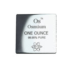 Osmium .9995 1 oz Bar — bar element specimen for collectors