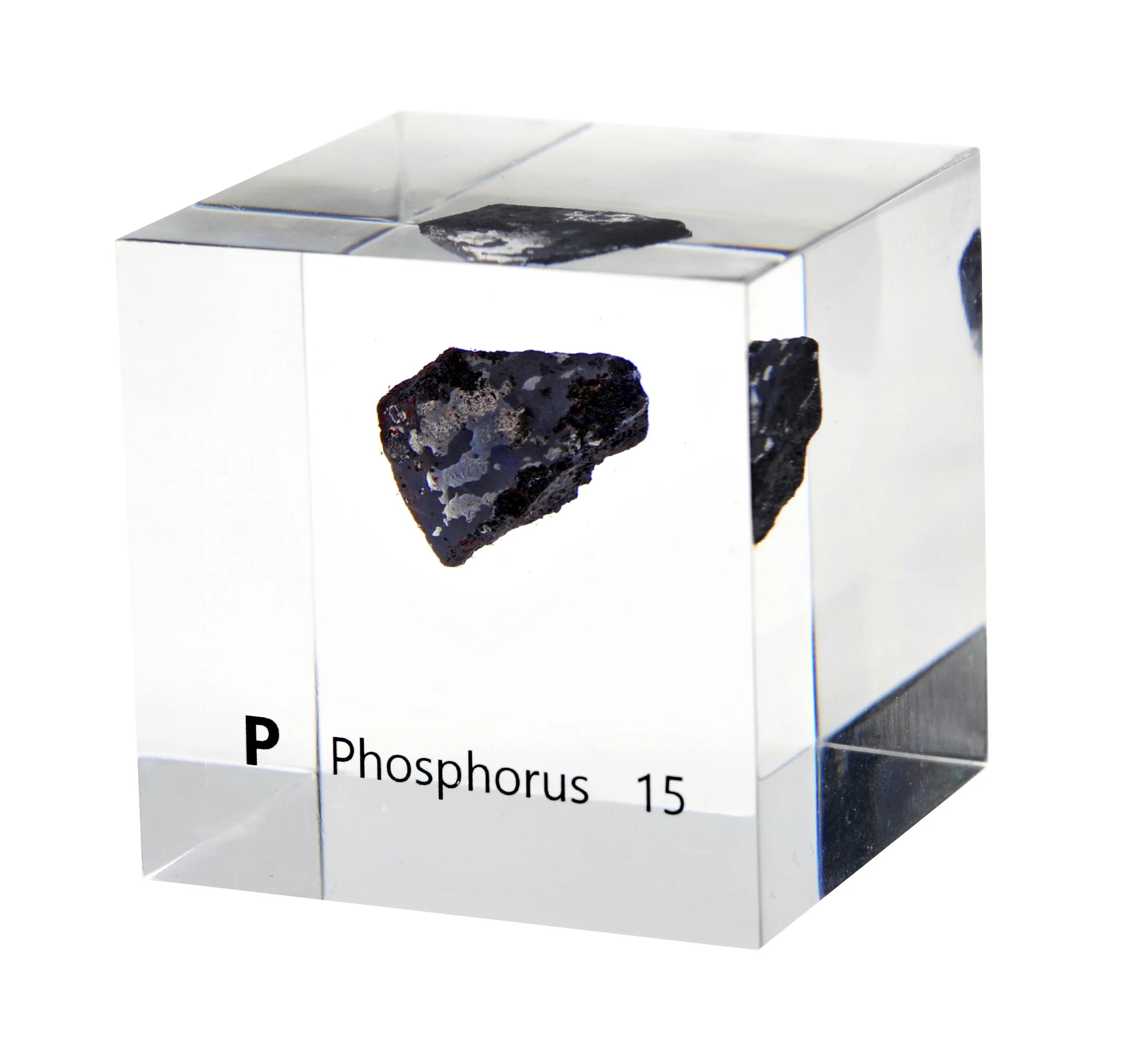 Phosphorus (Violet) 50mm Lucite Cube