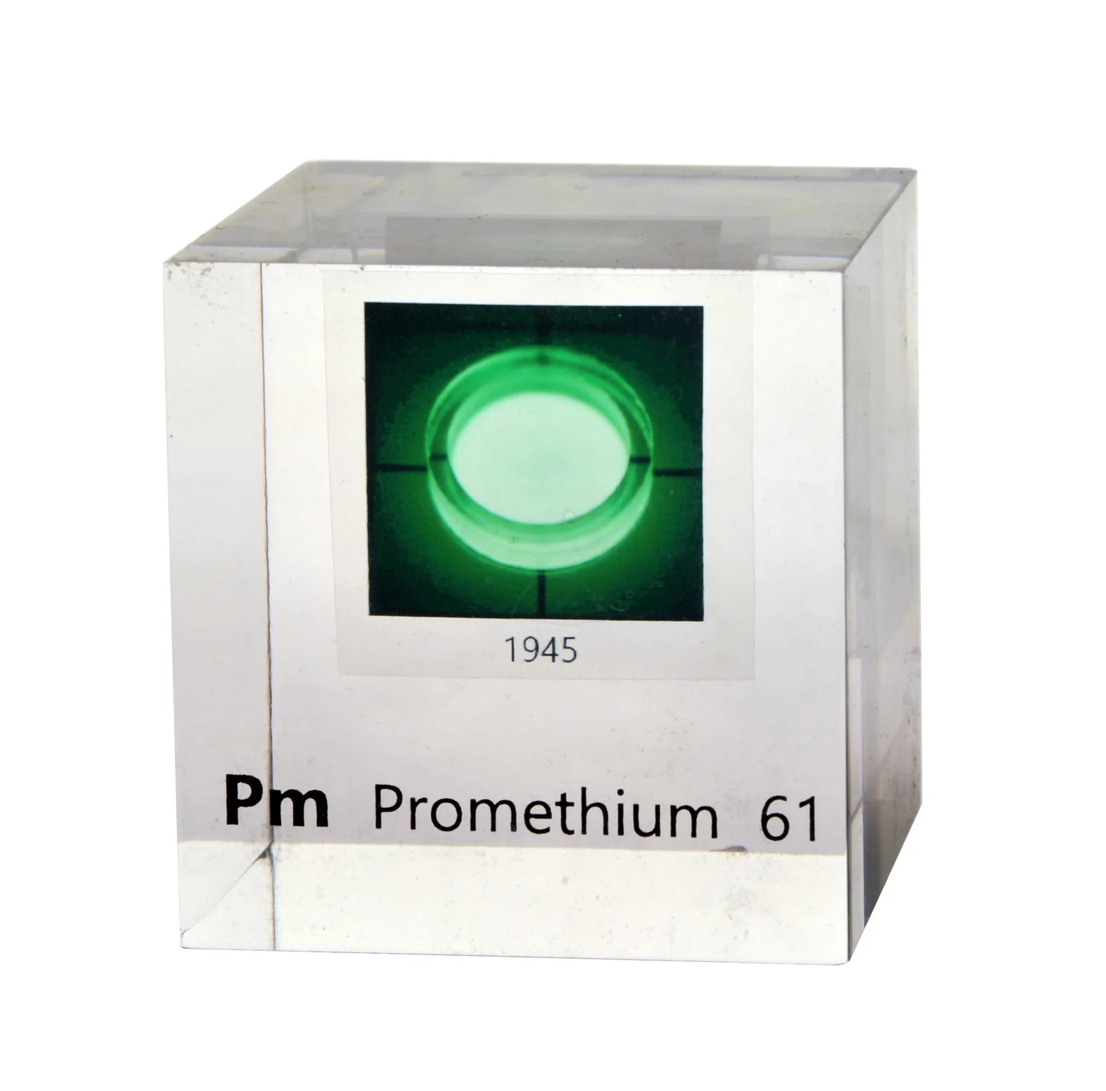 Promethium 50mm Lucite Cube