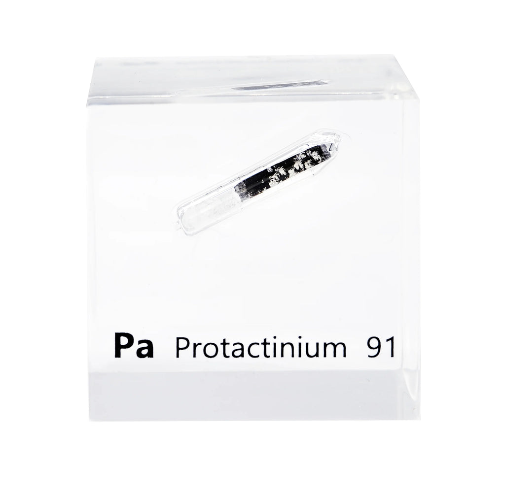 Protactinium 50mm Lucite Cube