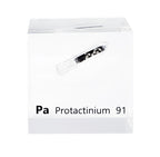 Protactinium 50mm Lucite Cube