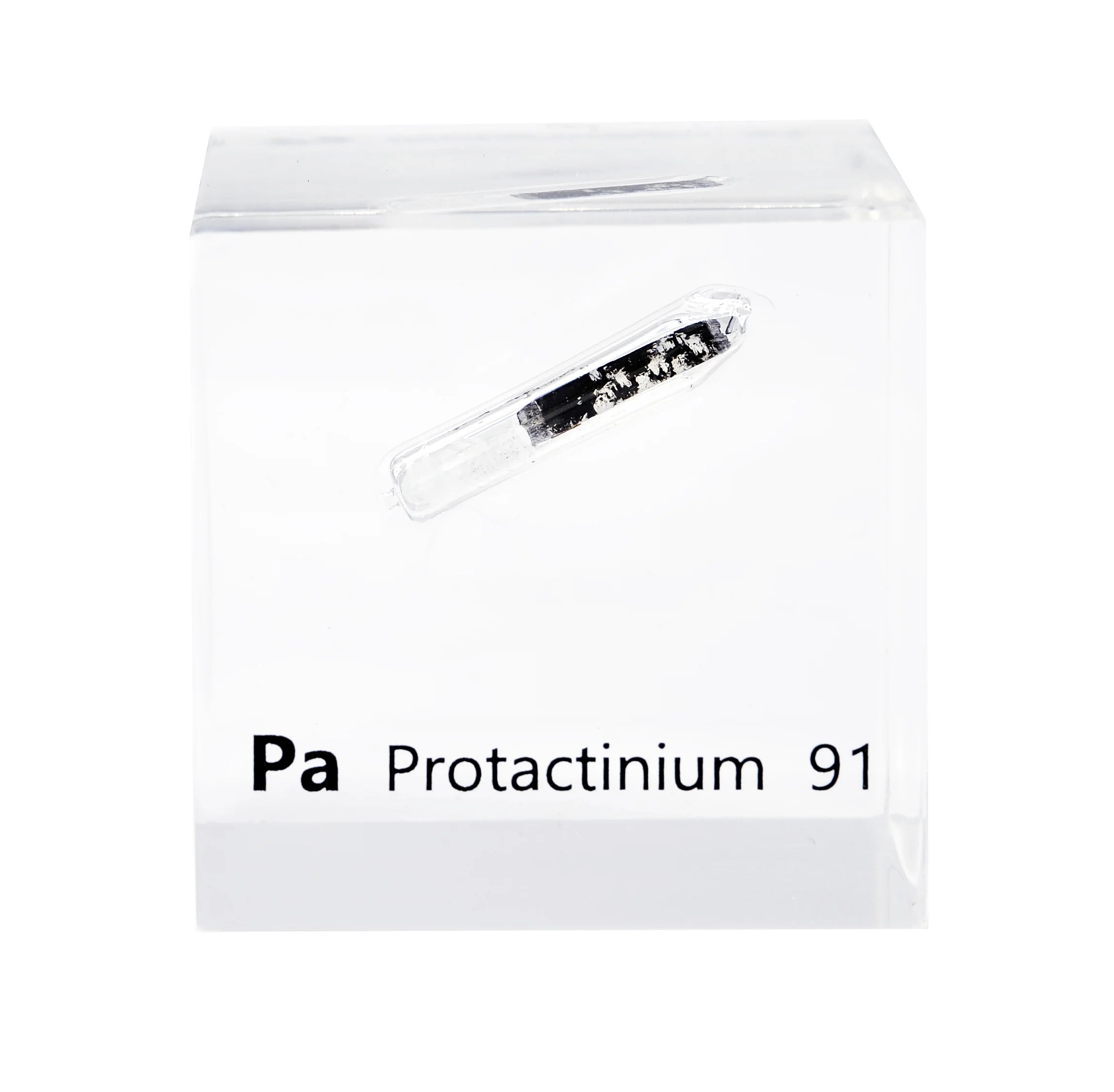 Protactinium 50mm Lucite Cube