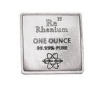 Rhenium .9995 1 oz Bar — bar element specimen for collectors