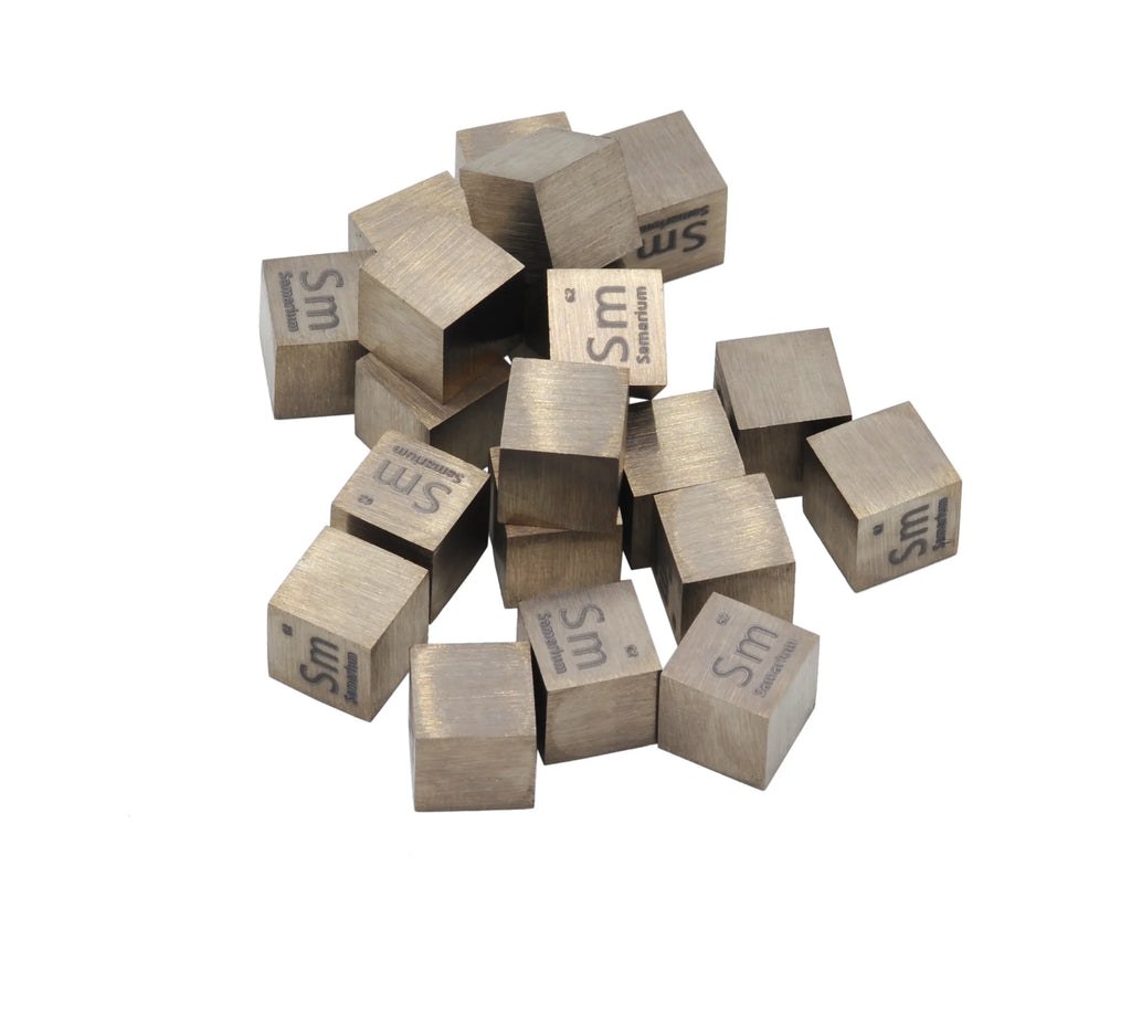 Samarium Metal Cube 99.99%