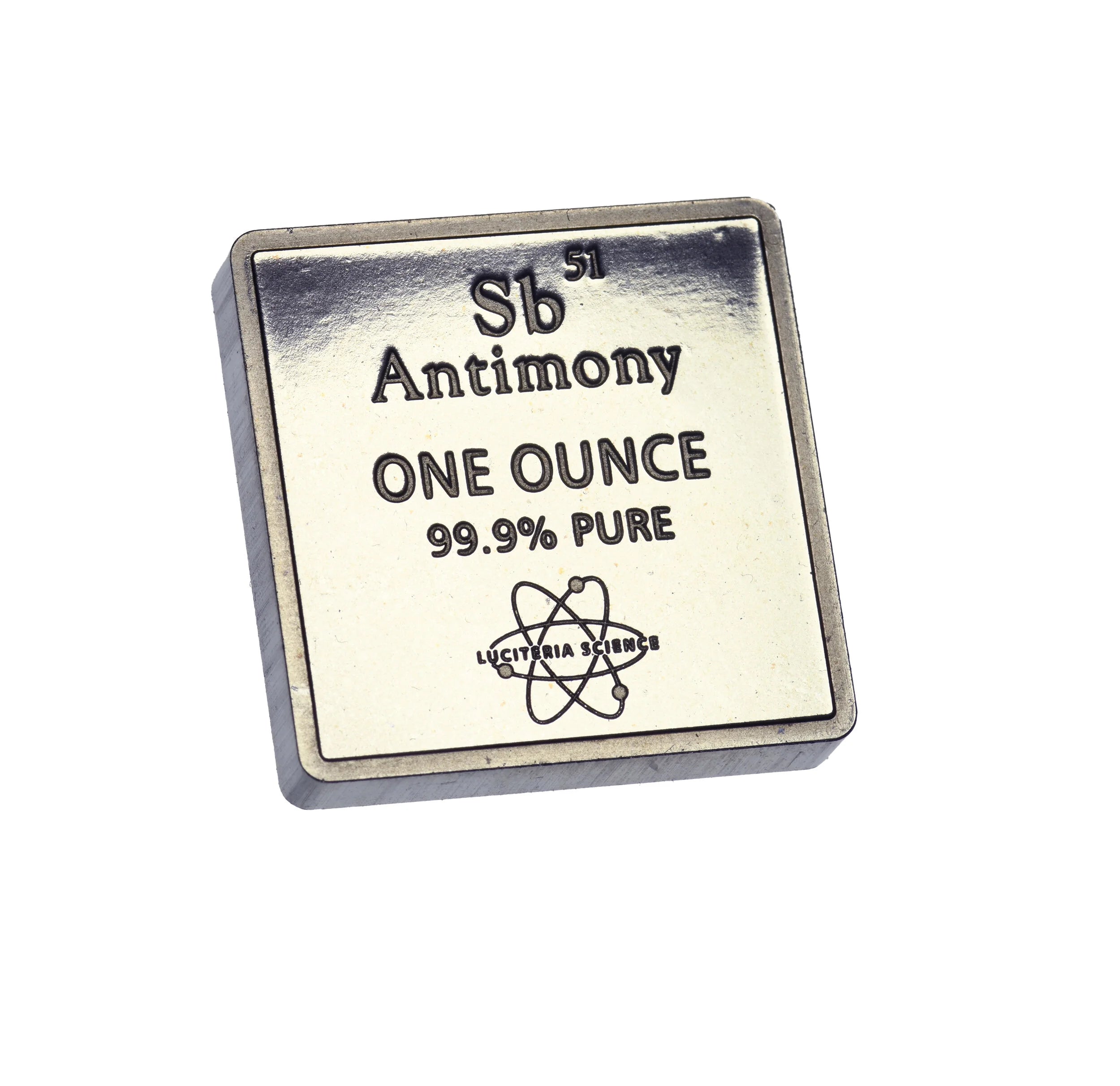 Antimony .999 1 oz Bar