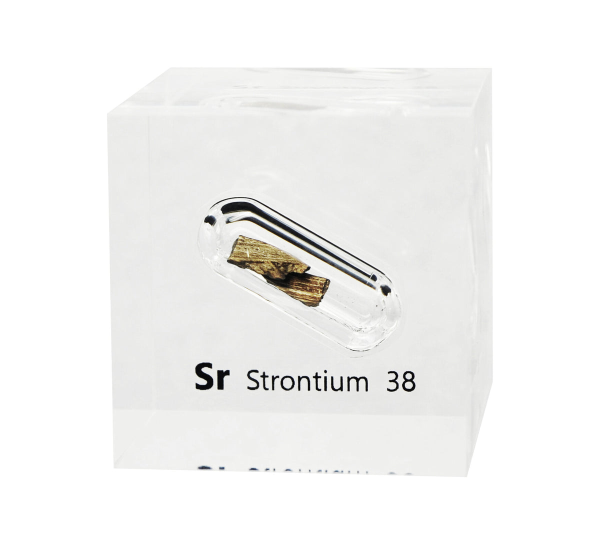 Strontium 50mm Lucite Cube – Luciteria
