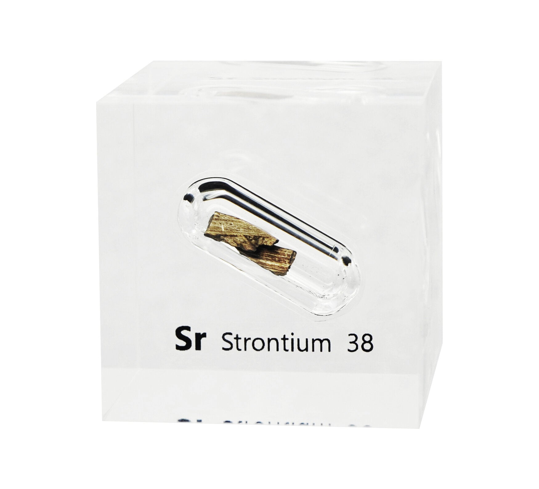 Strontium 50mm Lucite Cube
