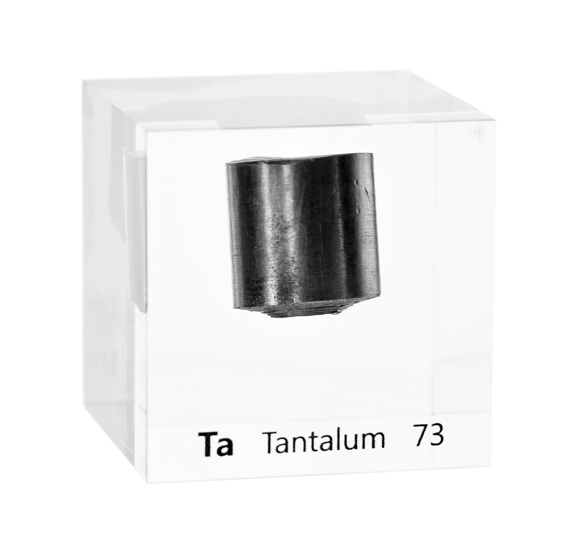 Tantalum 50mm Lucite Cube