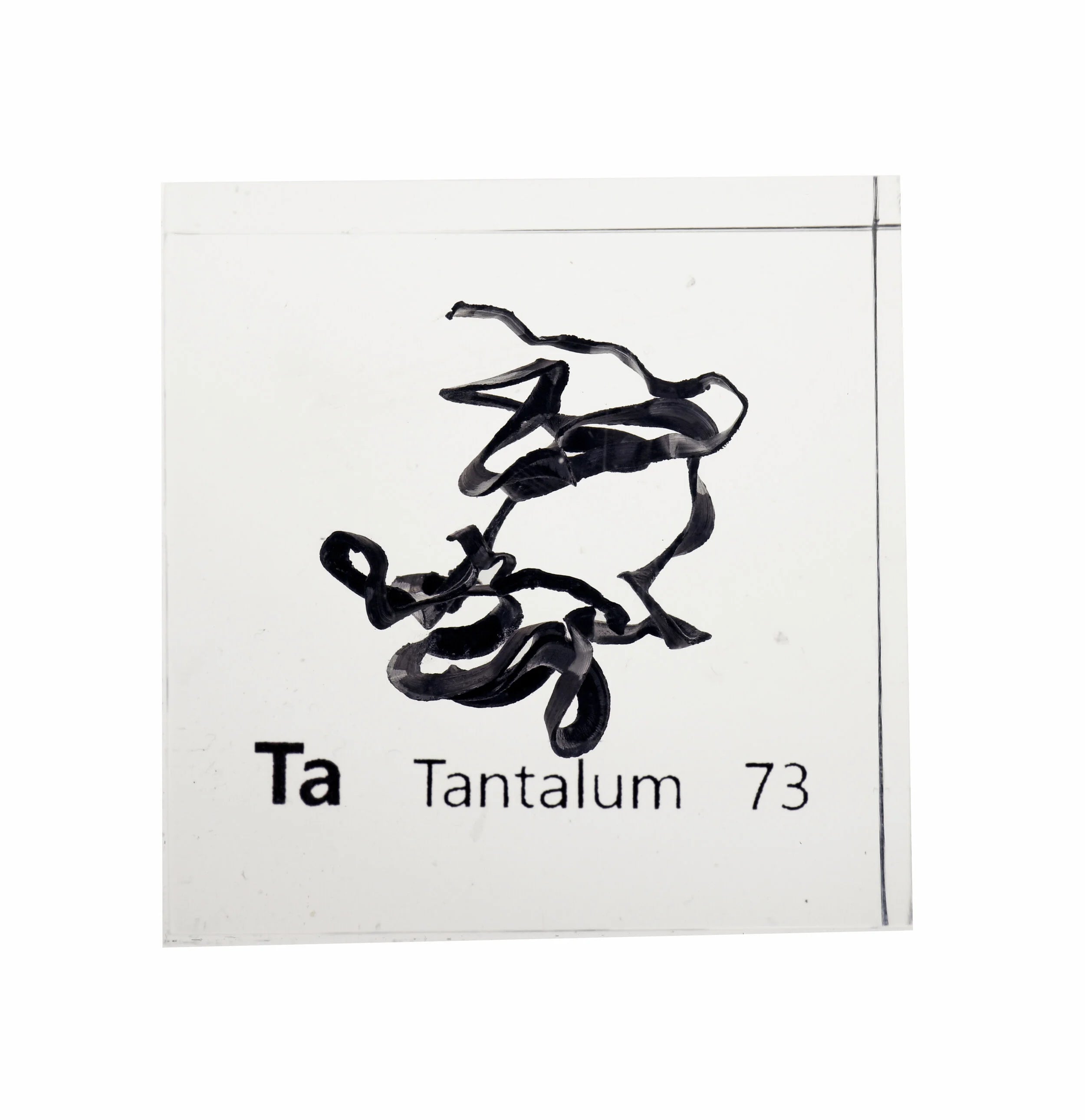 Tantalum 50mm Lucite Cube