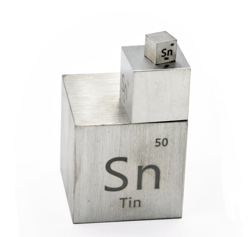 Tin Metal Cube 99.9%