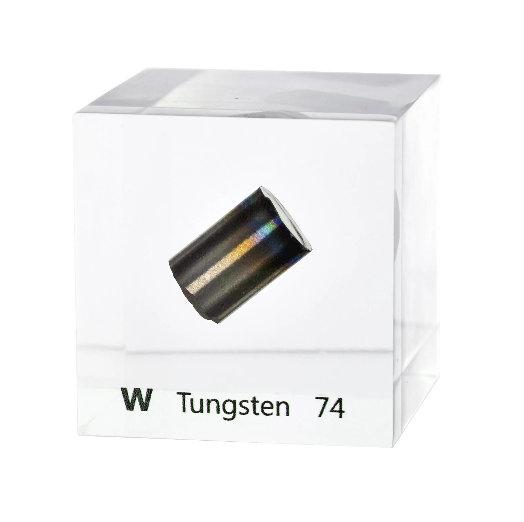 Tungsten 50mm Lucite Cube